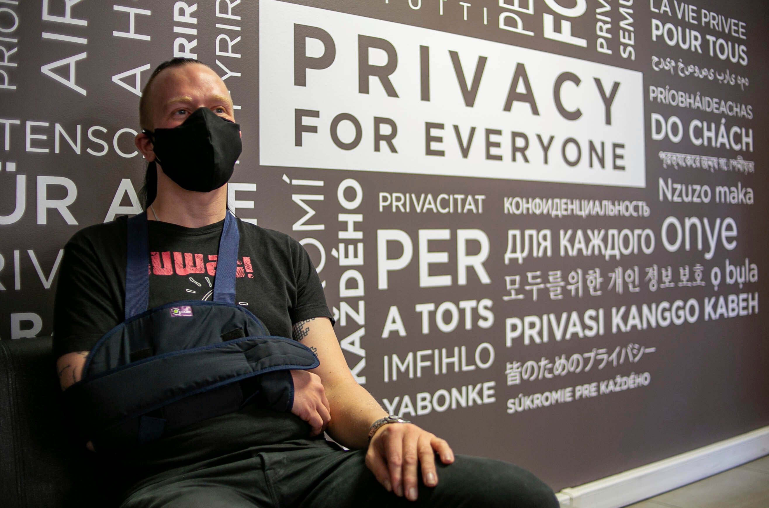 Ola Bini in Ecuador.