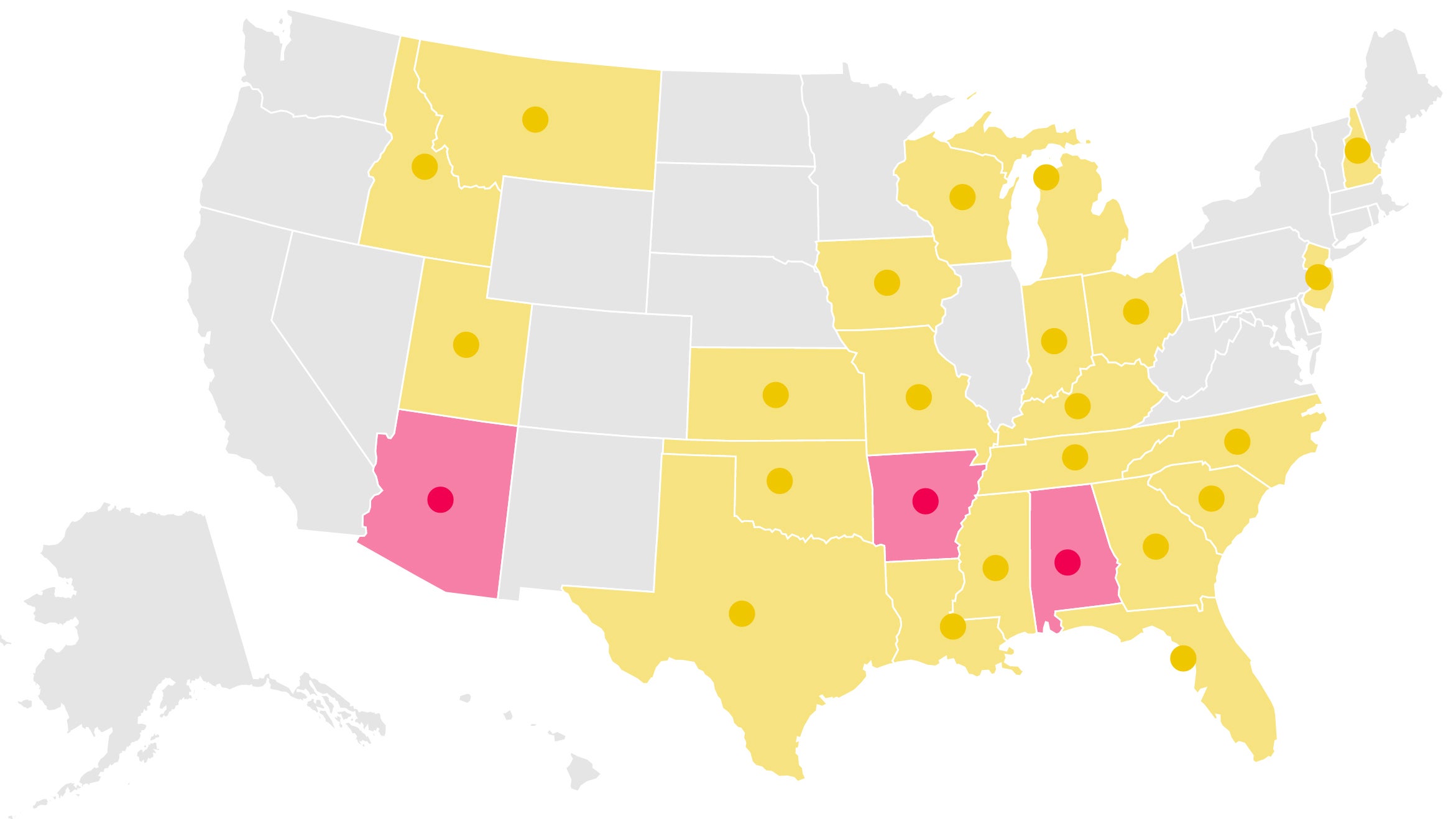 Map: Anti-Trans Legislation Across the United States Permits Rights Violations Against Intersex Children