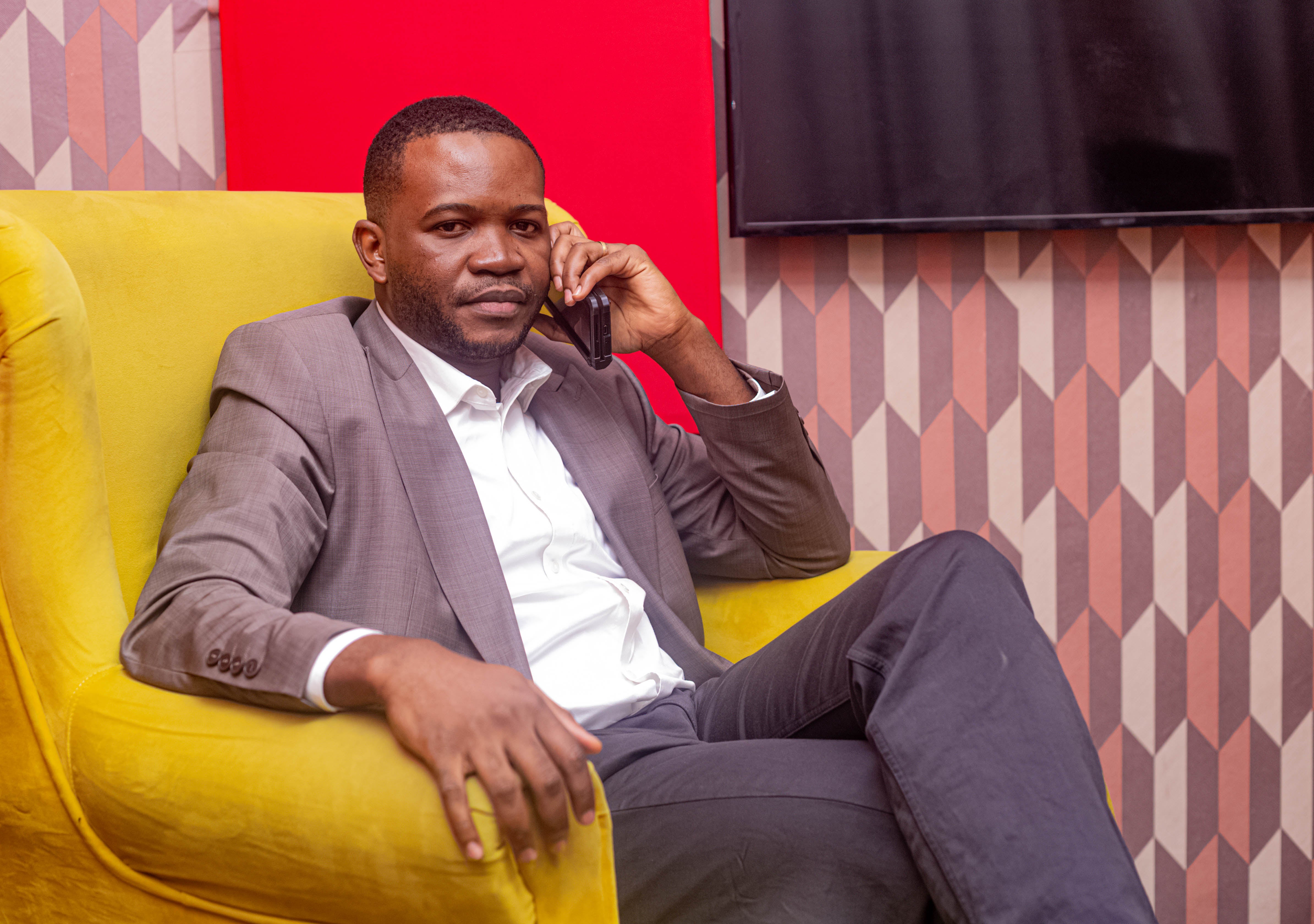 Stanis Bujakera à Kinshasa, République démocratique du Congo, Août 2023.