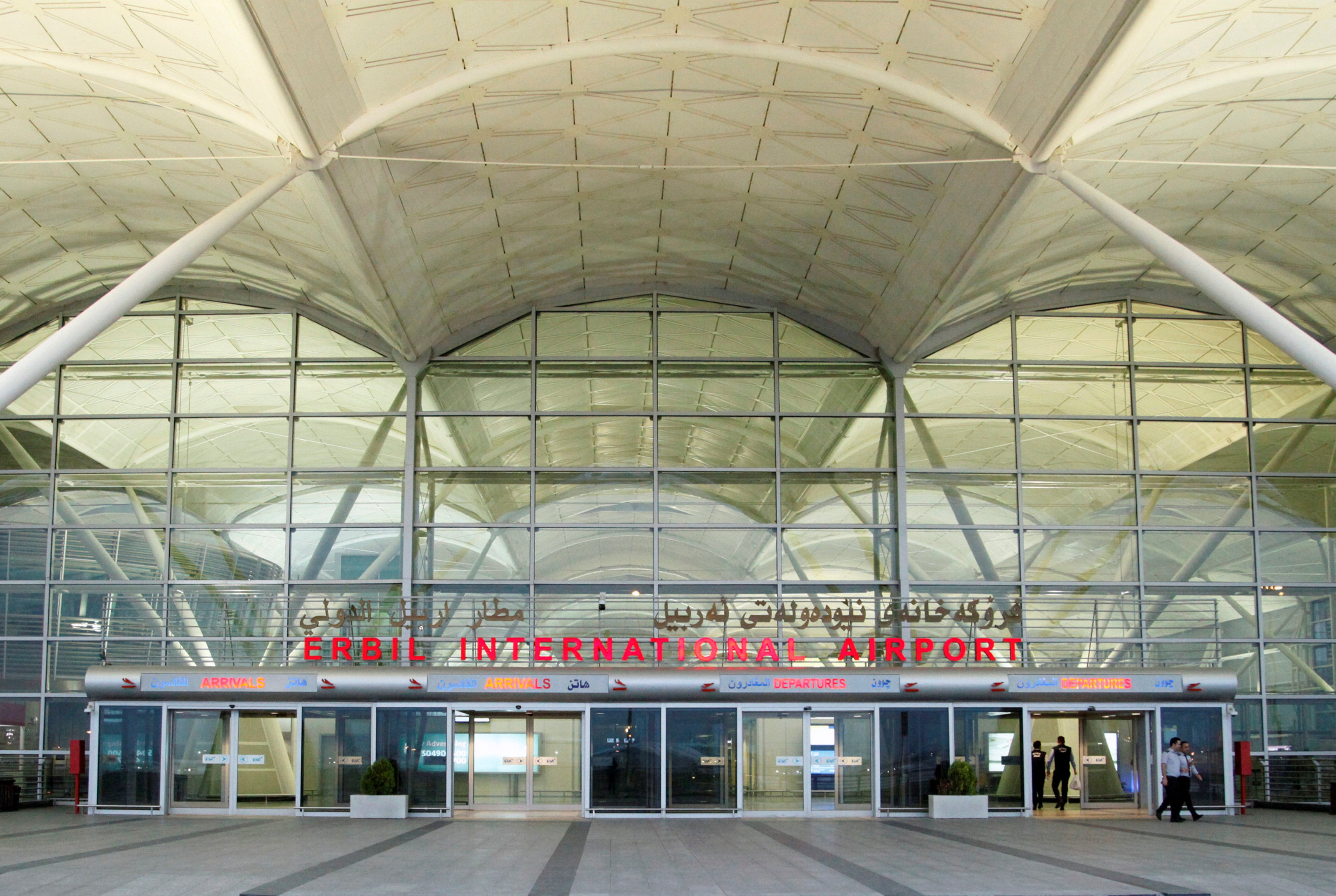 Erbil International Airport in Erbil, Iraq March 17, 2020.
