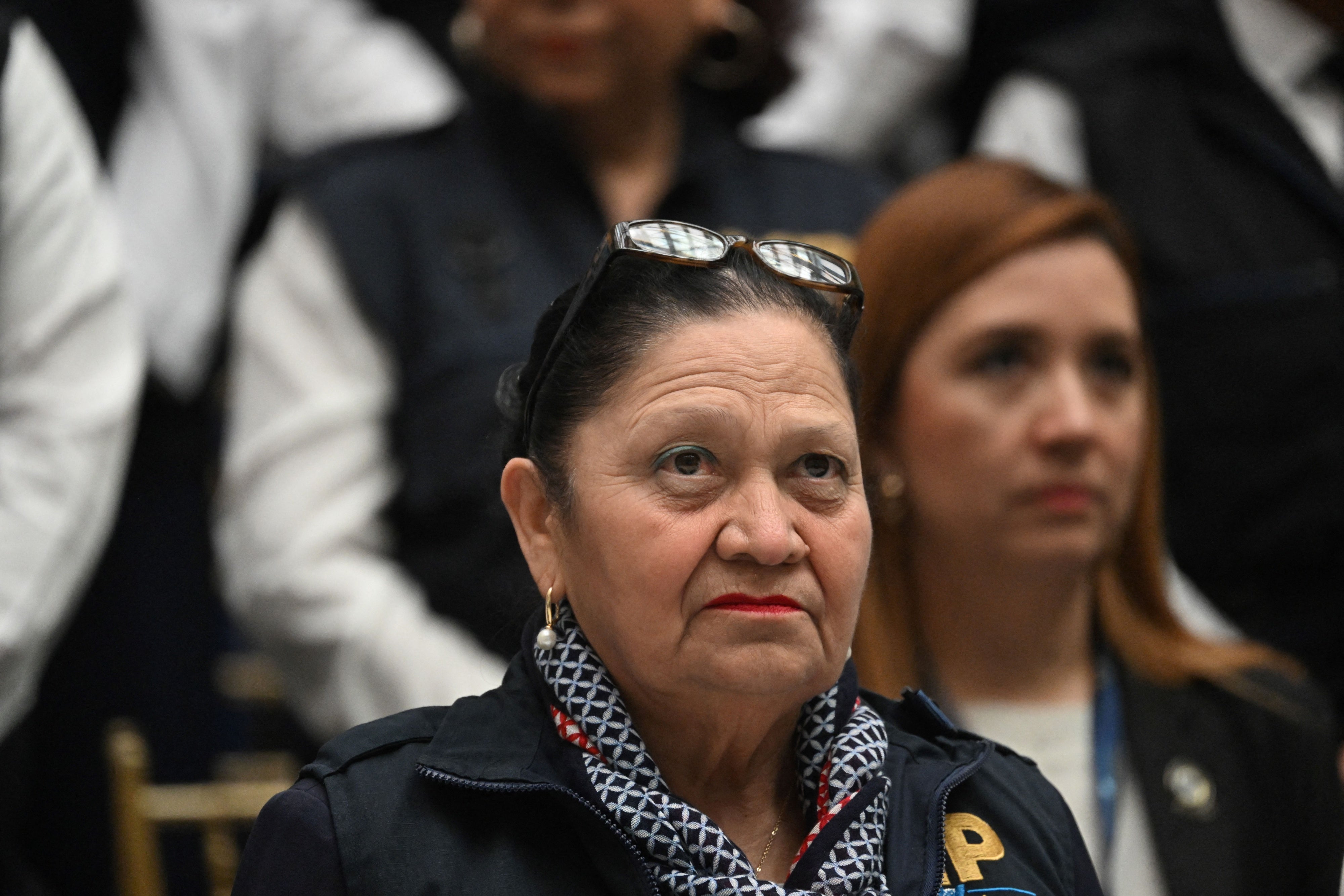 La fiscal general de Guatemala, María Consuelo Porras, en la Ciudad de Guatemala, el 26 de noviembre de 2024.