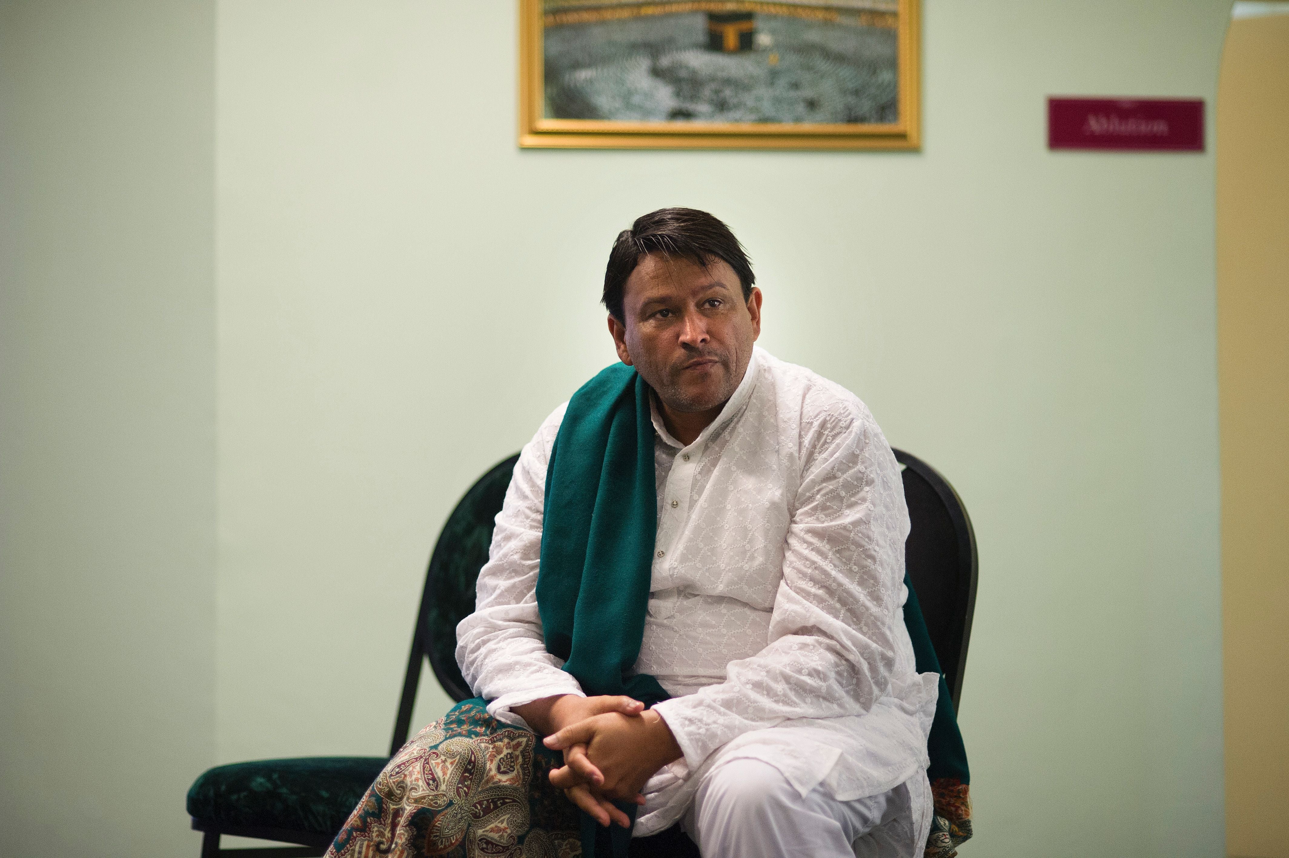 Imam Muhsin Hendricks at the Inner Circle Mosque, in Wynberg, Cape Town, South Africa, September 2, 2016.