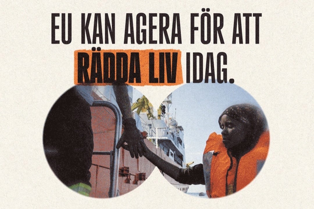 Campaign promo graphic in swedish