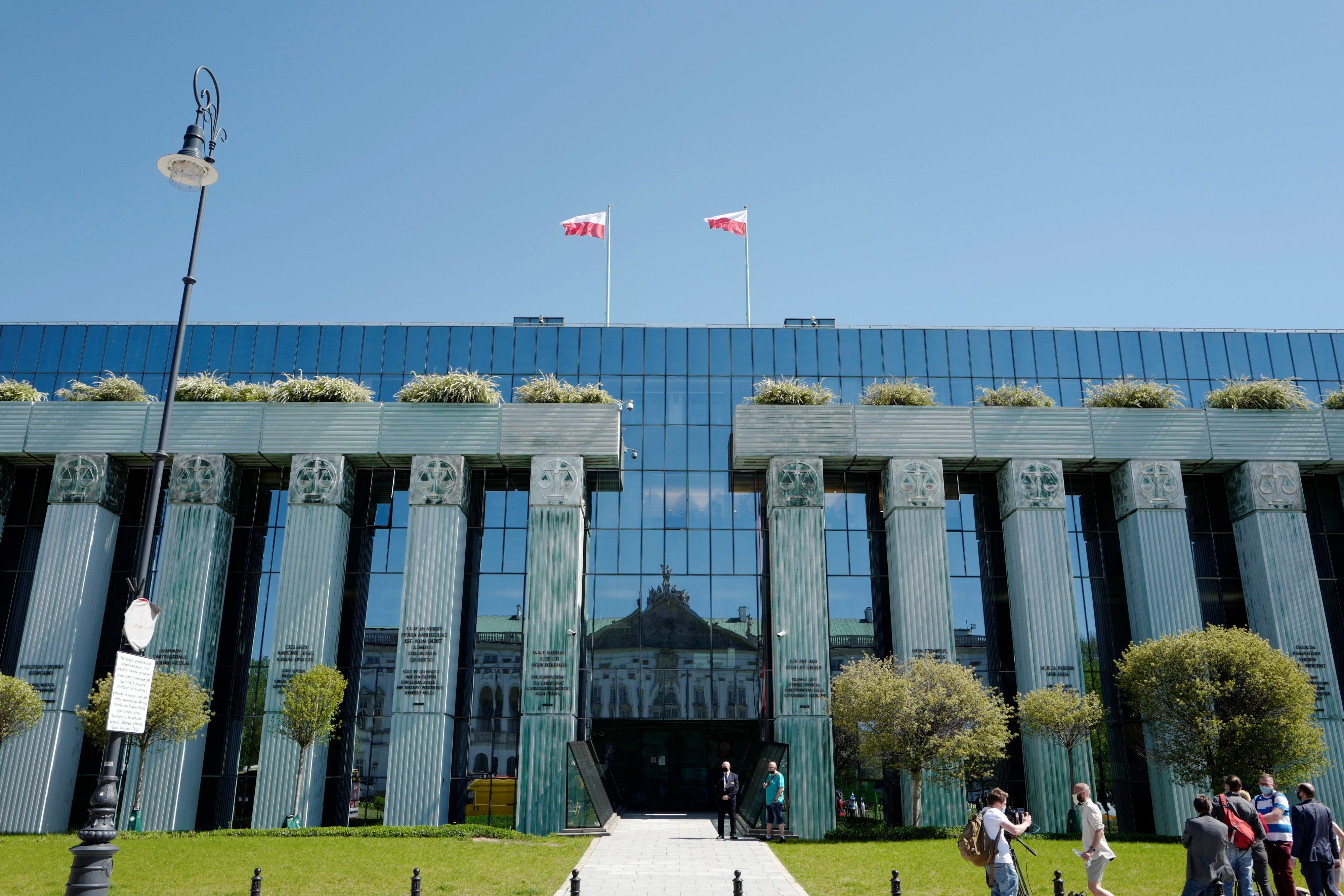 Exterior of the Polish Supreme Court