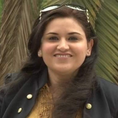 Photo of a woman smiling