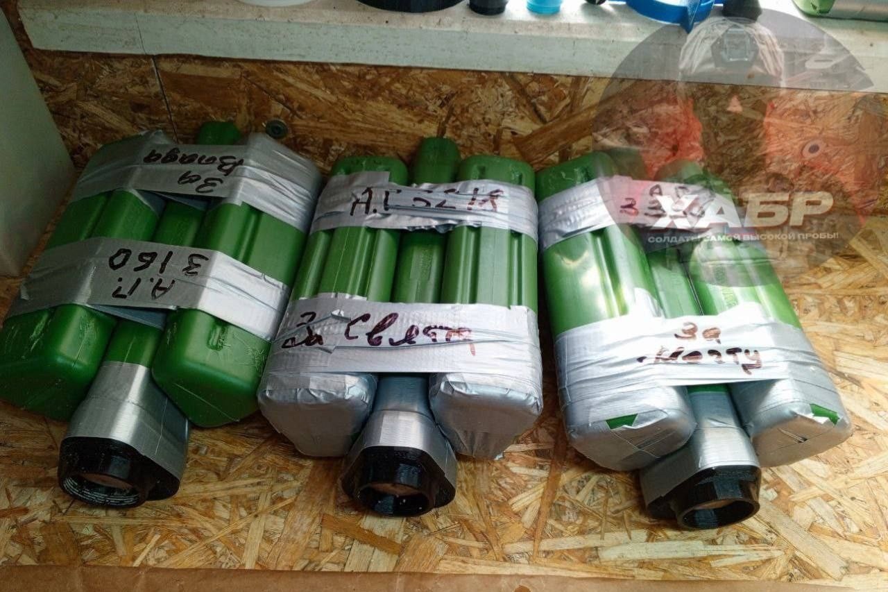 anti-vehicle mines modified for delivery by quadcopter drones