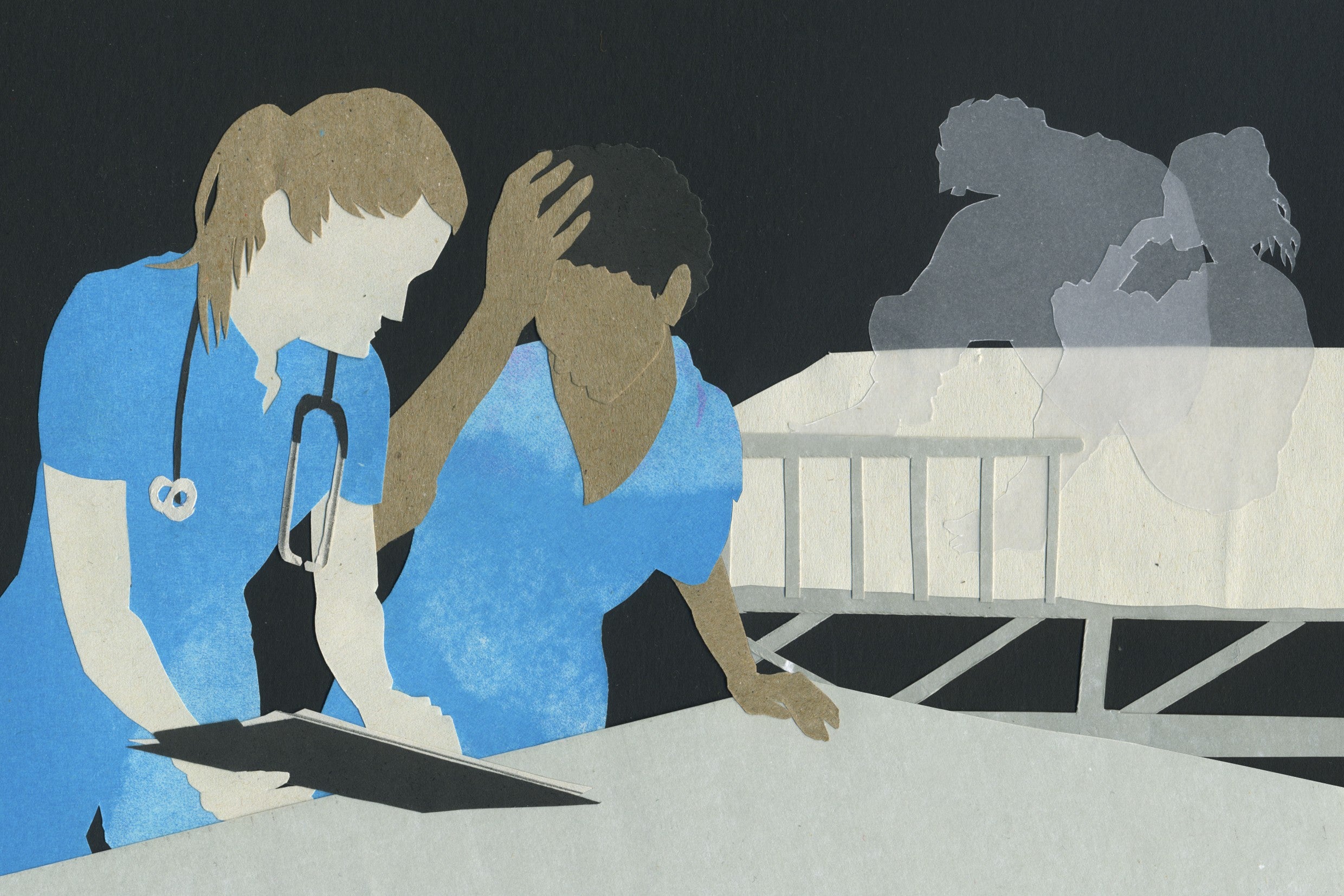 Disruption of care illustration