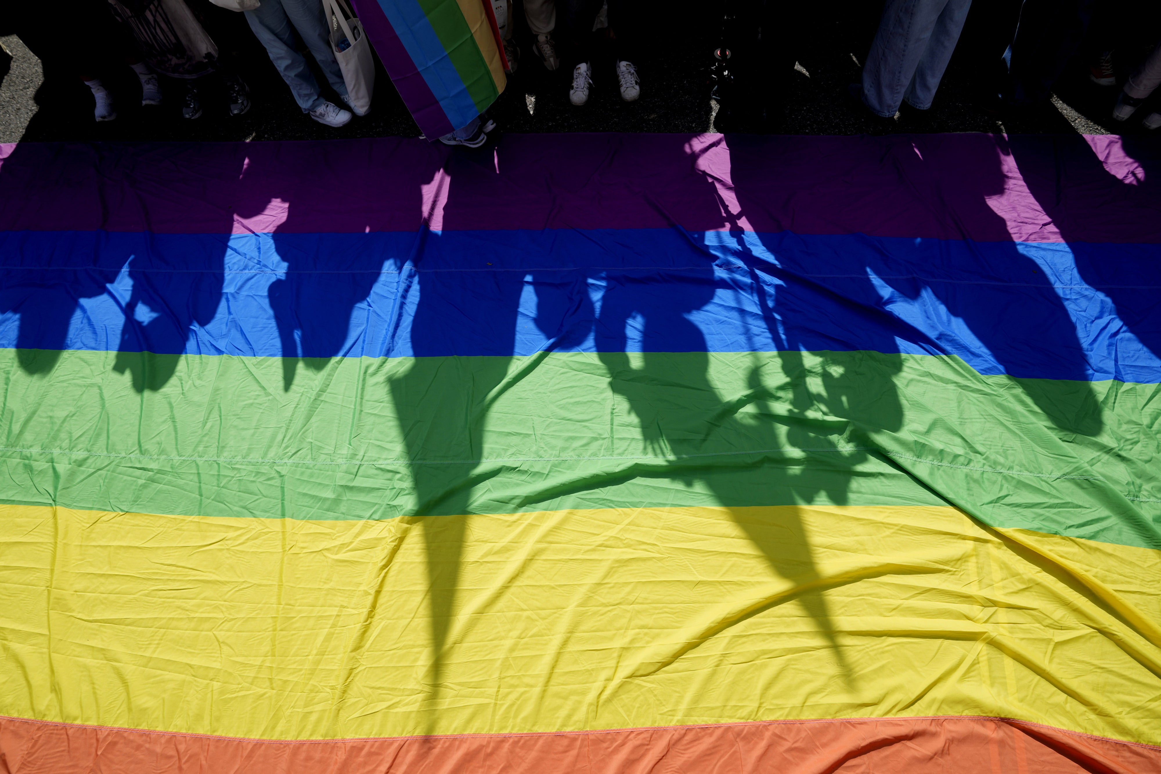 Seoul Queer Culture Festival  in Seoul, South Korea, June 1, 2024. 