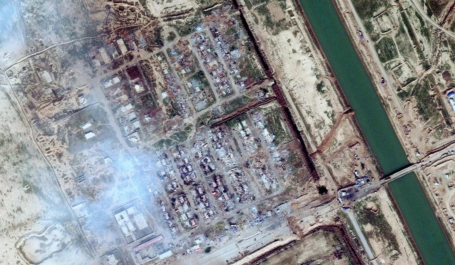 satellite imagery from February 14,2015