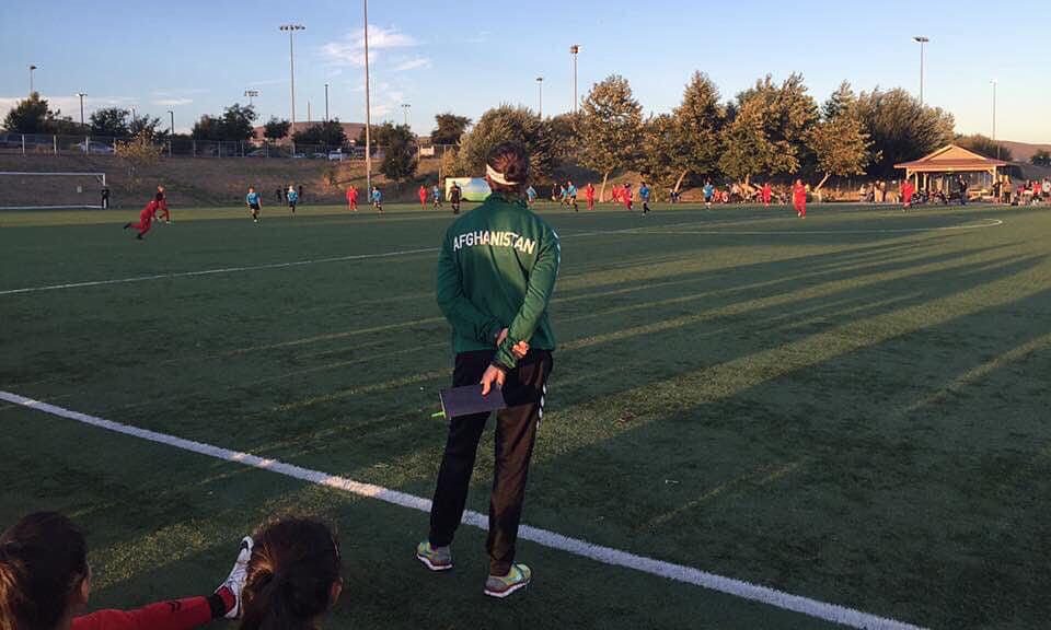 Afghanistan women’s football team.