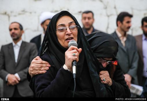 Samereh Alinejad pardoned her son’s killer moments before his hanging.
