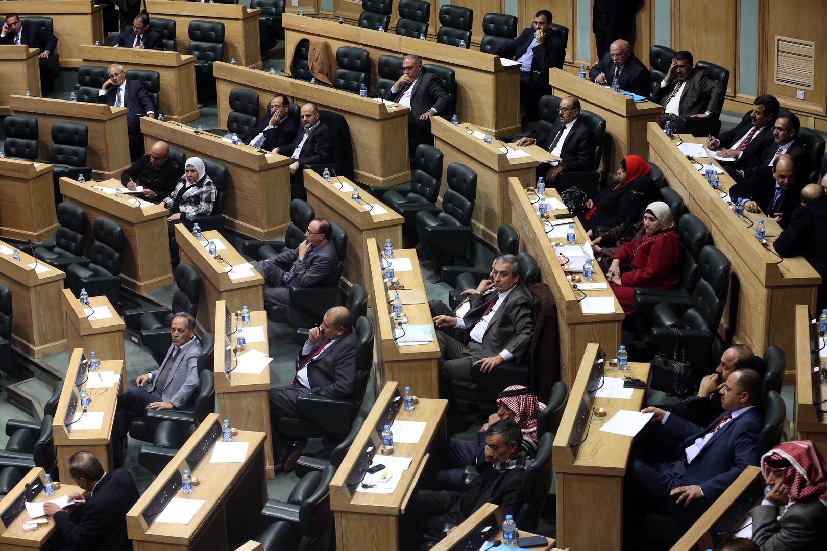 Jordanian parliament in session, February 4, 2019.