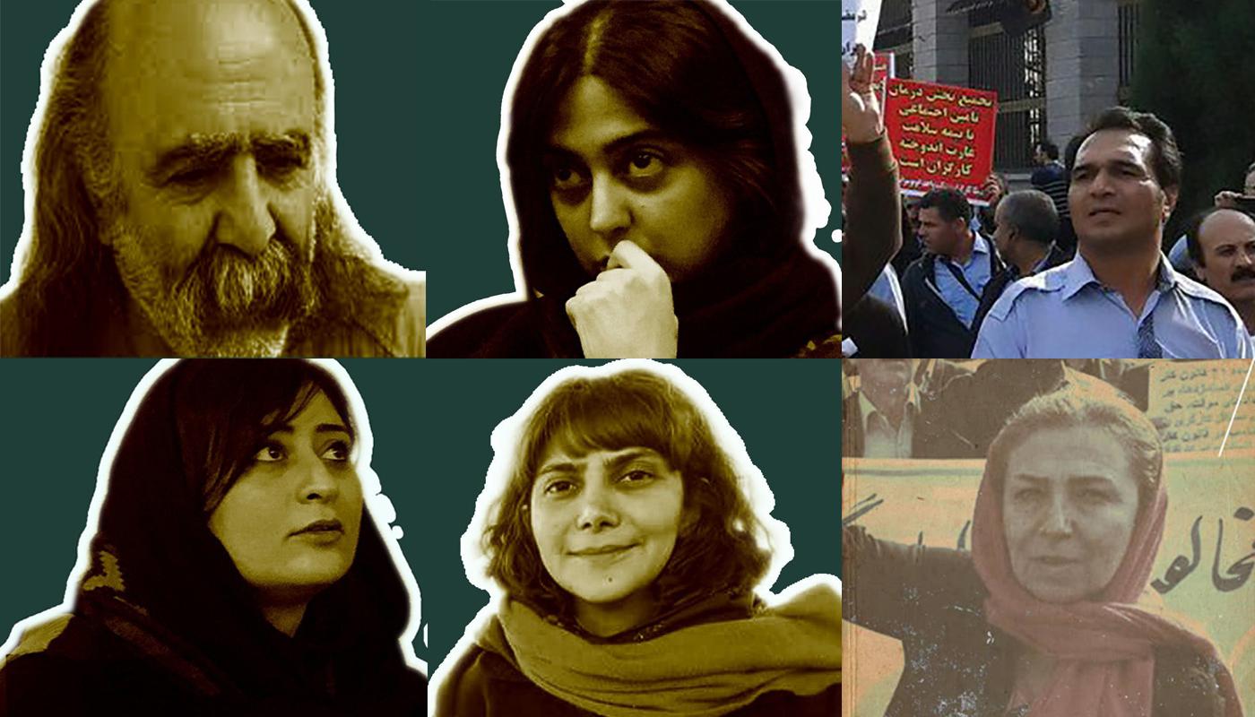  Keyvan Samimi, Neda Naji, Hassan Saeedi Atefeh Rangriz, Marzieh Amiri, and Nahid Khodajoo.