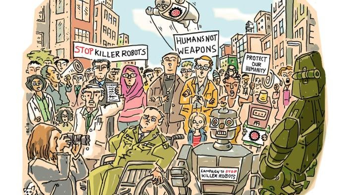 L'opposition croissante de divers acteurs aux armes entièrement autonomes reflète le soutien de l’opinion publique à l'interdiction des systèmes d'armement fonctionnant en l’absence de contrôle humain véritable.