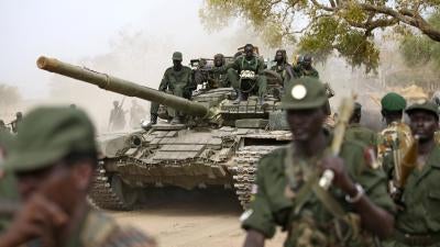 Thumbnail for #HaltArms video thumbnail shows a tank and soldiers.