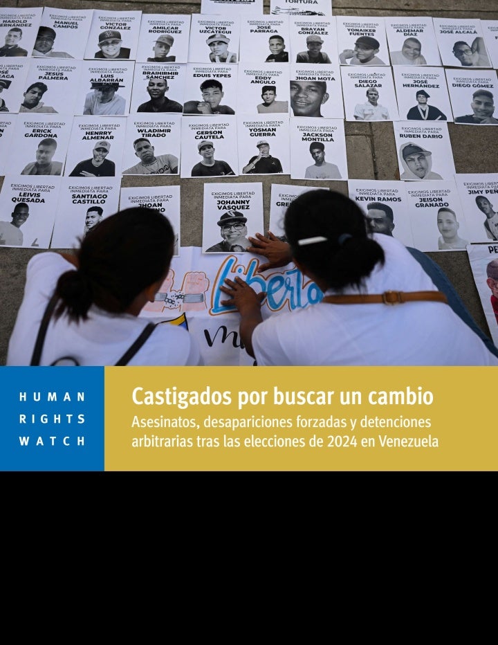 Report cover in Spanish