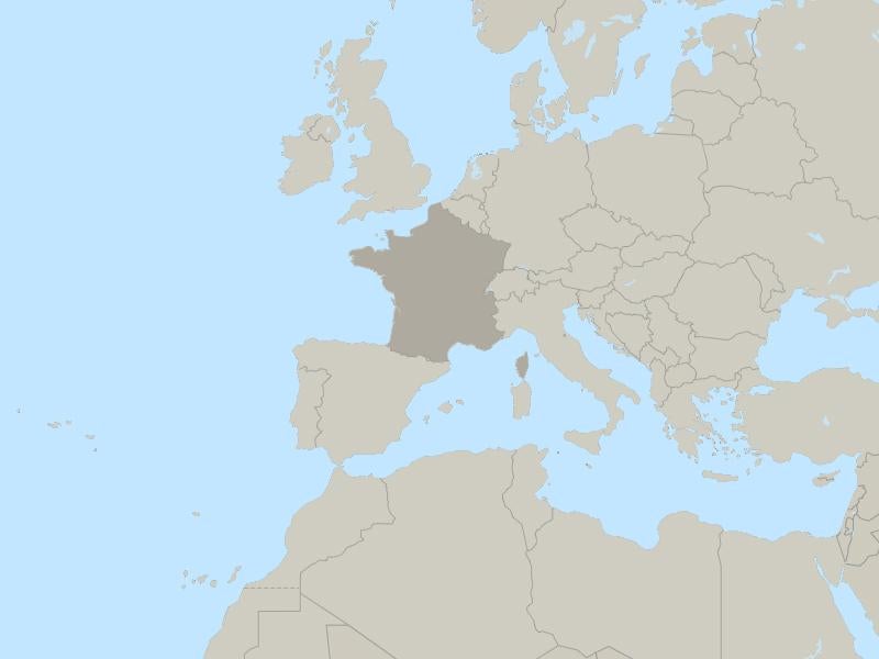 France country page map