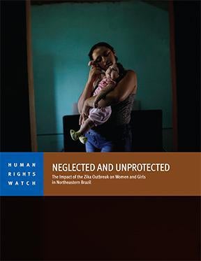 Cover of the Women's Rights Brazil ZIKA report