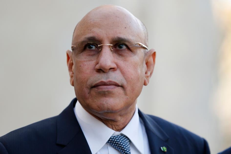 President Mohamed Ould Ghezouani of Mauritania