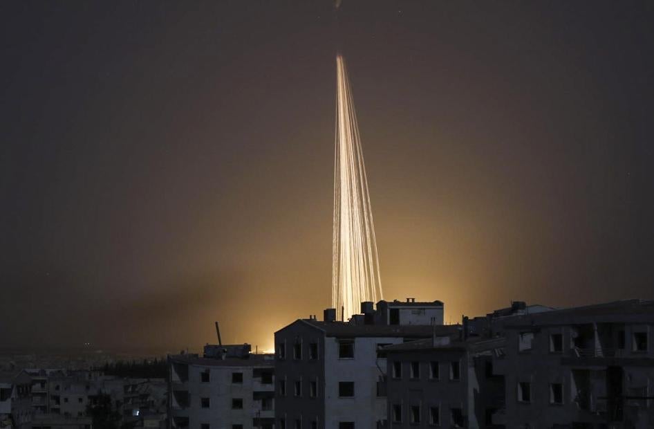 اوربلونکې وسله چې د ۲۰۱۶ کال د جون پر ۲۲مه د سوريې د حلب ښار پر کفر همراه کلي لګېدلې ده. 