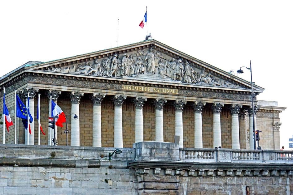 The building that houses the French National Assembly, the lower house of France’s bicameral Parliament, June 22, 2014. 