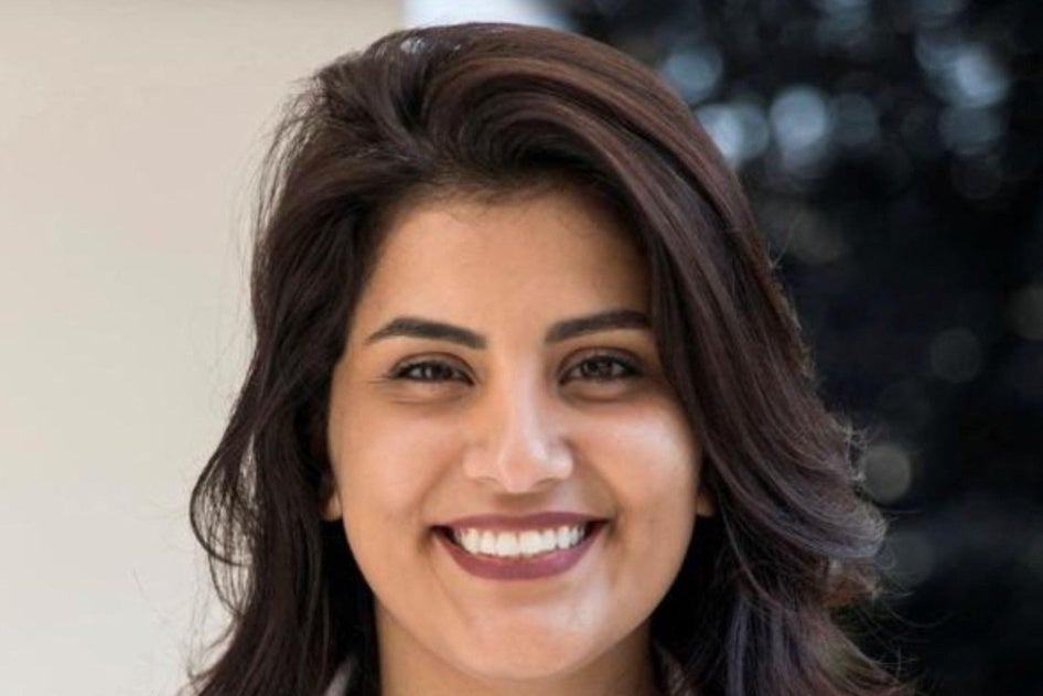 Photo of a woman smiling