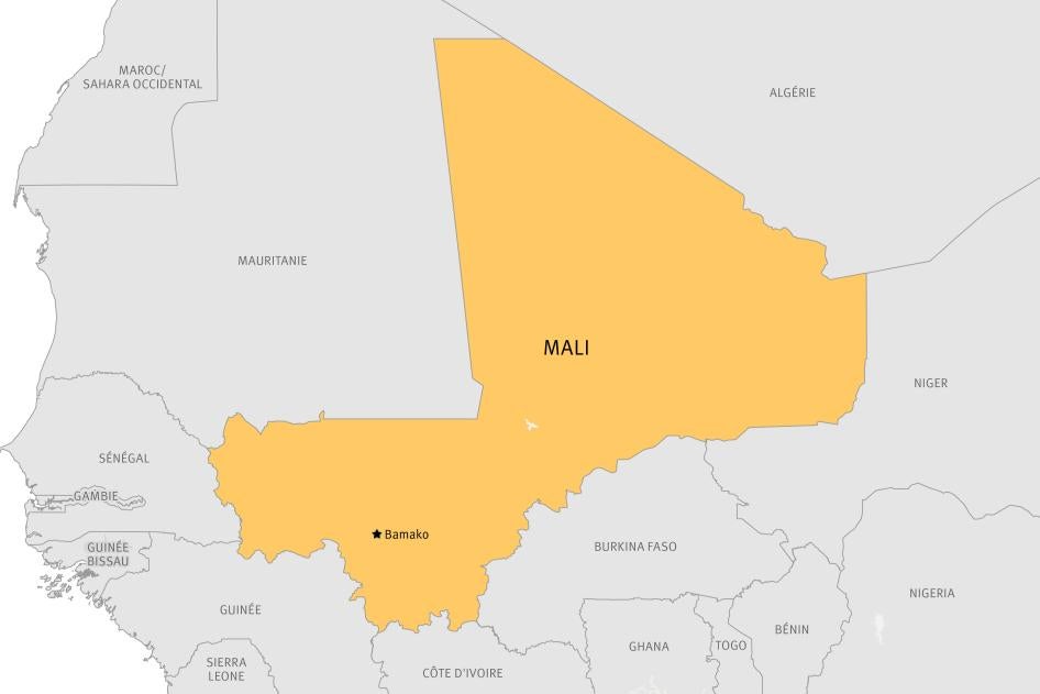 Carte du Mali