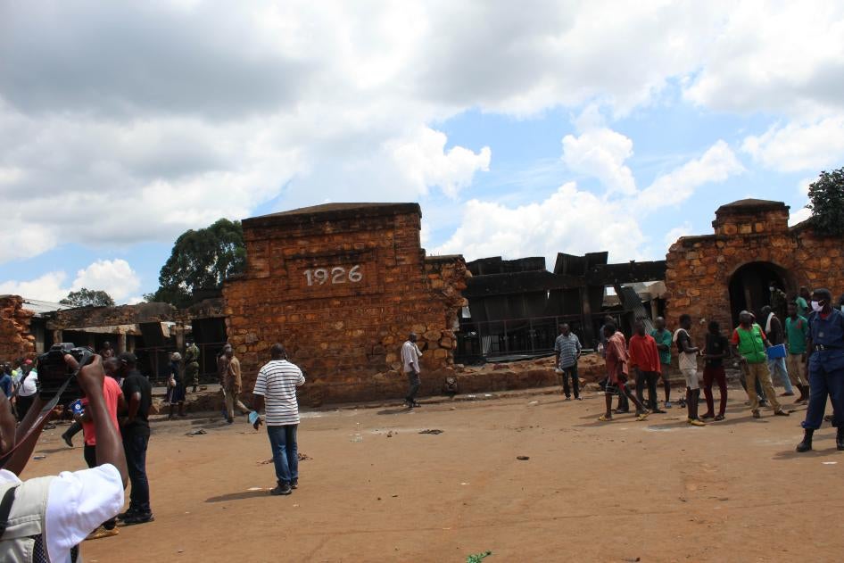 A fire broke out in a severely overcrowded prison in Gitega, Burundi’s political capital, early on December 7, 2021. 