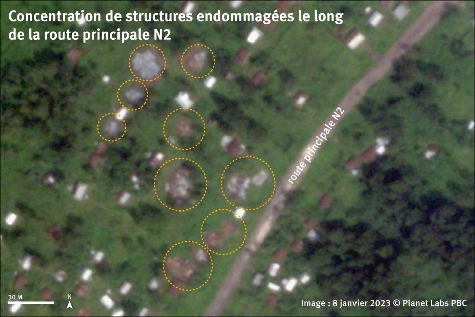 202306afr_drc_rugari_damaged_structures_closeup_FR