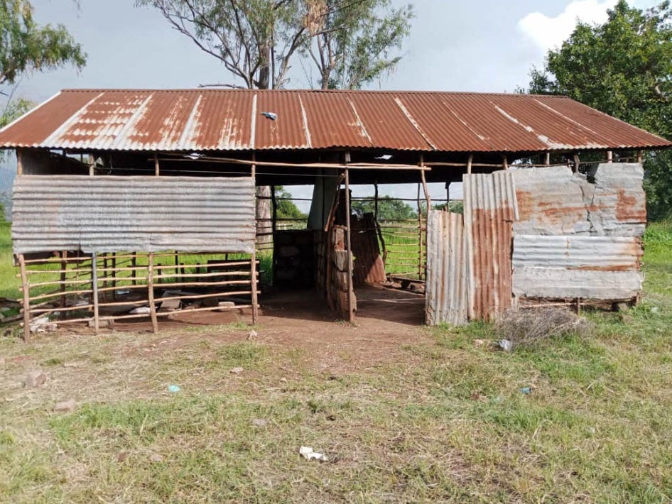 Exterior of a rural school building