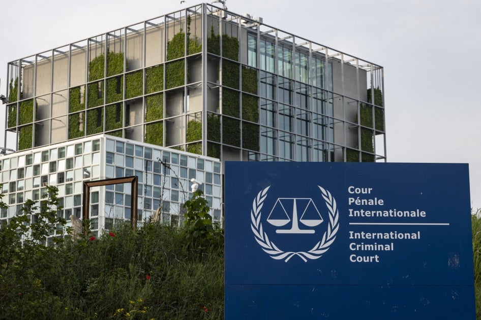 Le siège de la Cour pénale internationale à La Haye, aux Pays-Bas, photographié en juillet 2025.