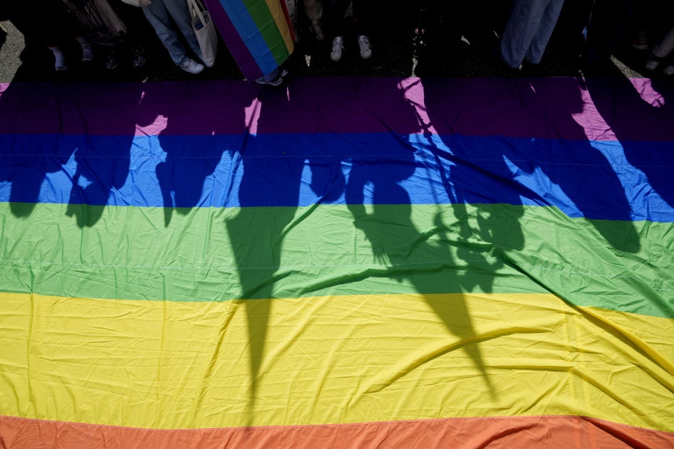 Seoul Queer Culture Festival  in Seoul, South Korea, June 1, 2024. 