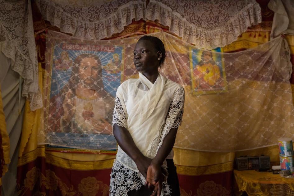 Mary eloped with her husband when she was 14. Her husband beat her severely and stabbed her for talking to another boy. 