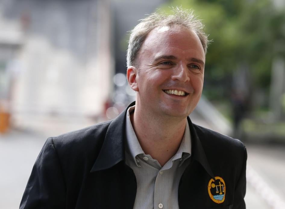 英国劳工问题研究者安迪・郝尔（Andy Hall）。