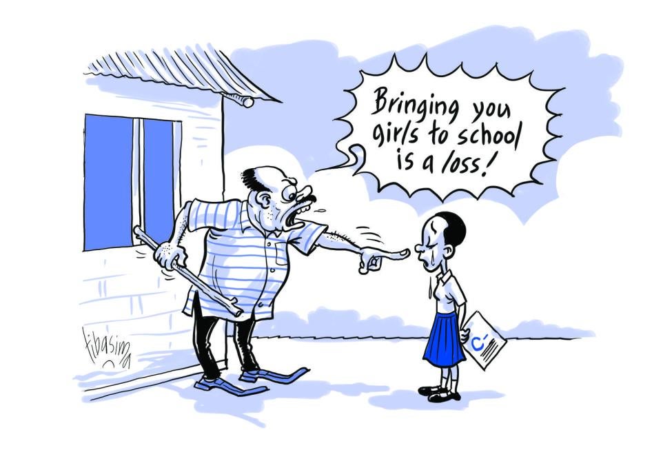 Cartoon for Tanzania Education Report 