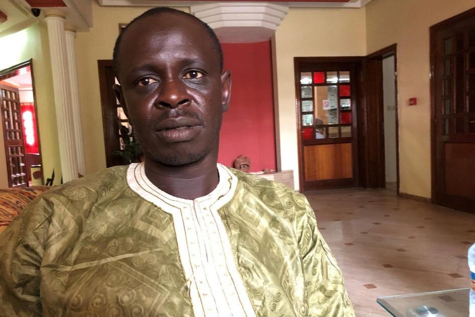 دجيبي صو، رئيس منظمة "كاوتال" غير الحكومية، أكتوبر/تشرين الأول 2017. 