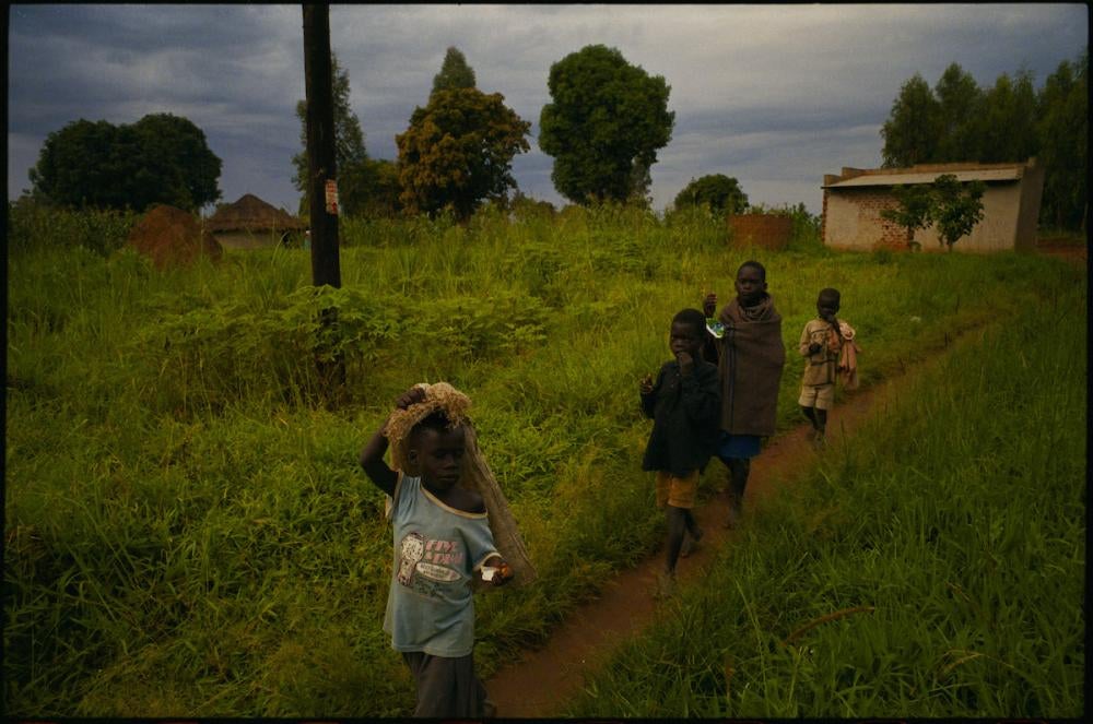 Families in northern Uganda were so terrified of the LRA taking their children that parents sent their kids to spend the night in nearby towns.