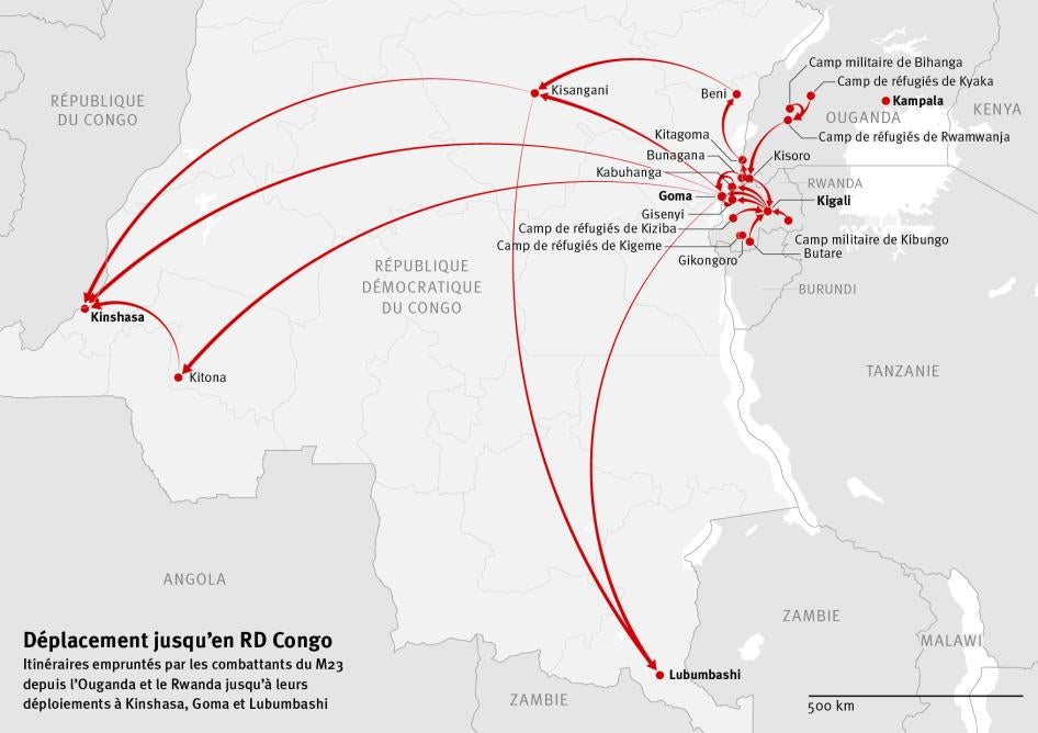 Déplacement jusqu'en RD Congo