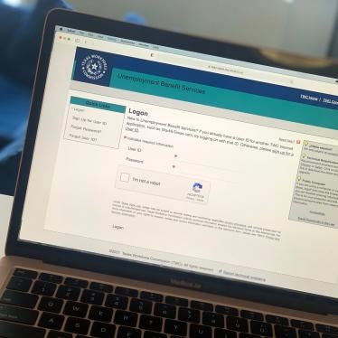 Workers in Texas may apply for unemployment benefits on the Texas Workforce Commission website.