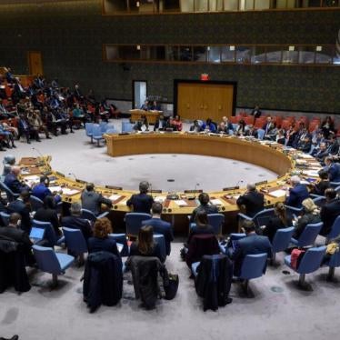 A meeting of the United Nations Security Council, March 2020
