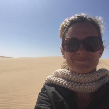 French journalist Sonia Rolley.