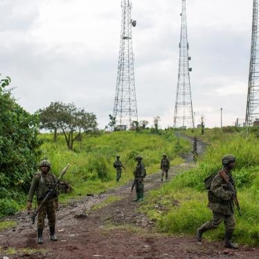 M23 fighters in Kibumba, near Goma, in eastern Democratic Republic of Congo, December 23, 2022. 