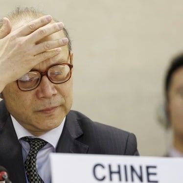 Chen Xu, China’s ambassador to the United Nations in Geneva, at the UN headquarters in Geneva, Switzerland, January 23, 2024. 