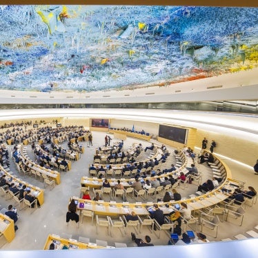 The United Nations Human Rights Council in Geneva, Switzerland, June 13, 2022.