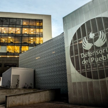 Headquarters of the Ombudsman’s Office in Bogotá, Colombia, June 15, 2020.
