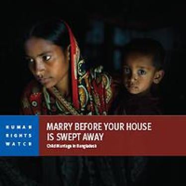 Belkis, 15 years old, holds her one-year-old son in the house where she lives with her mother, two sisters, and one brother. Belkis was married when she was 13 years old to a man who threatened to commit suicide if the family didn’t agree to the marriage.