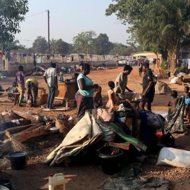 Saint Sauveur displacement camp in Bangui, Central African Republic, November 25, 2015. © 2015 Reuters
