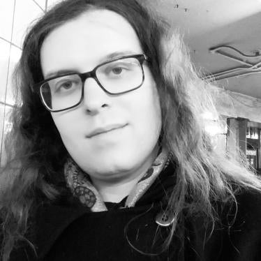 Grey Violet, LGBT activist feared disappeared in eastern Ukraine. Facebook.