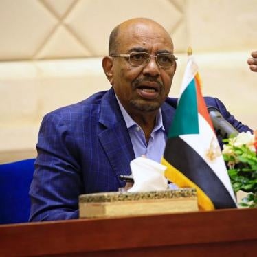 Sudan's President Omar Hassan al-Bashir speaks during a press conference after the oath of the prime minister and first vice president Bakri Hassan Saleh at the palace in Khartoum, Sudan March 2, 2017.