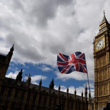 The Union Flag flies near the Houses of Parliament in London, Britain, June 7, 2017.